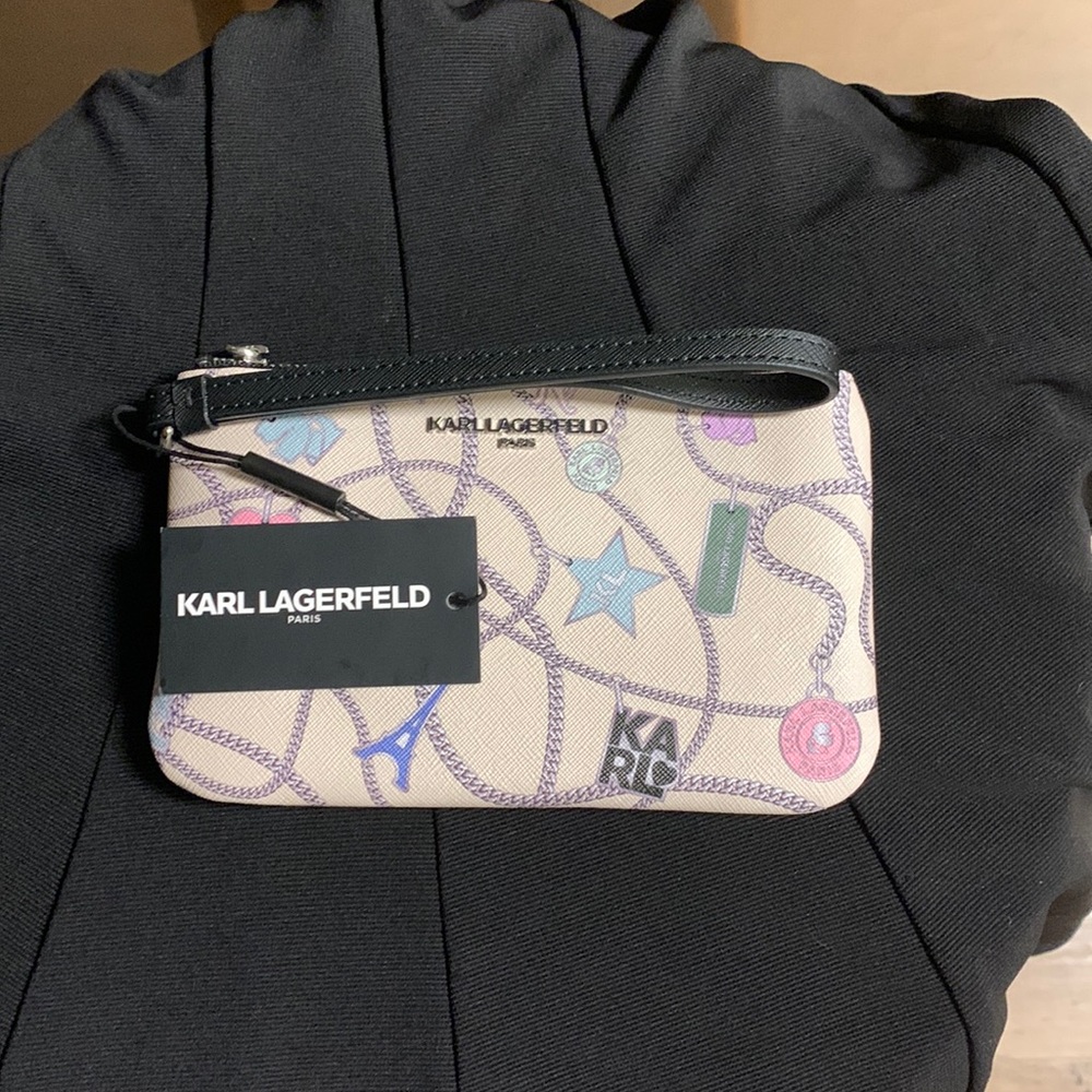 Karl Lagerfeld Small Wallet Wristlet
